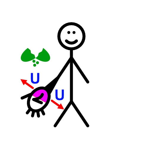 Masáž dlaně – kresba 05