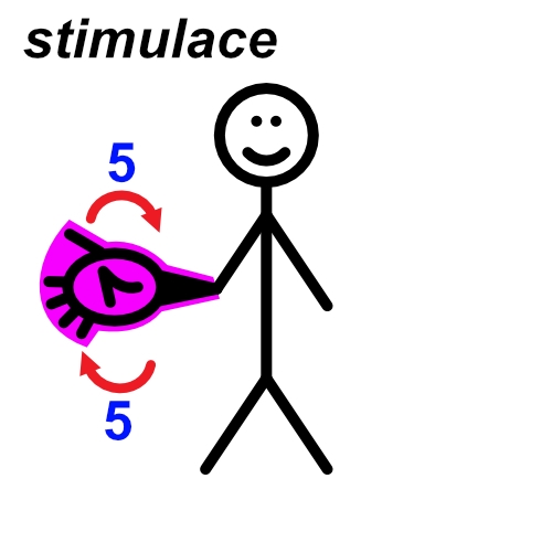 Masáž dlaně – kresba 07