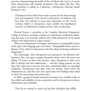 Spin Doctors - The Chiropractic Industry Under Examination - ukázka 2